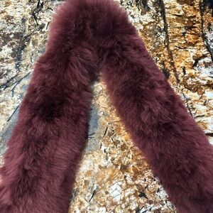 Luxurious Burgundy 100% baby alpaca